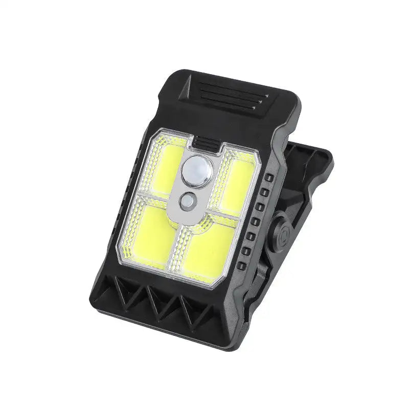 Outdoor LED Solar Clip Light Portable Waterproof Body Sensor Lamp Courtyard Garden Lamp Patio Home Camping Wall Lights